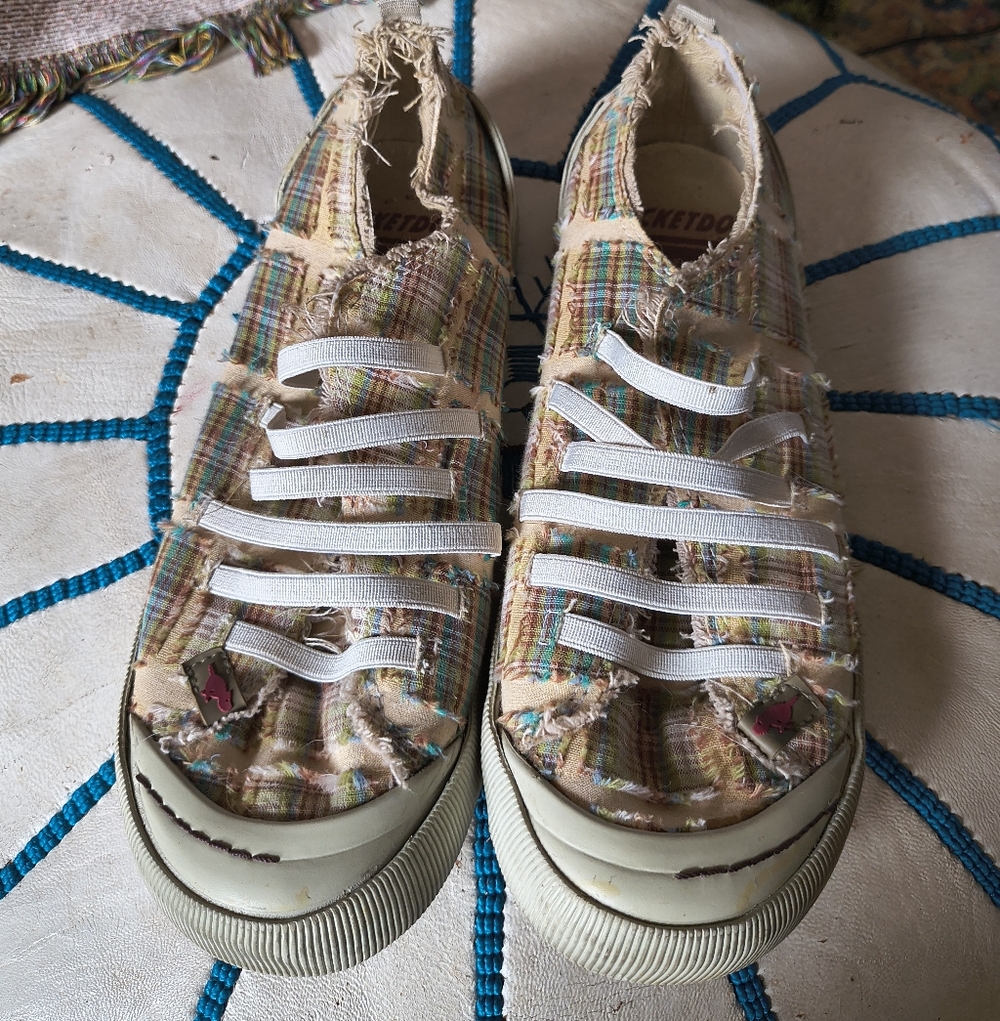 Rocketdog Plaid Canvas Sneakers